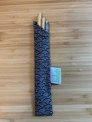 Bamboo Straws - 2 pack (Gift Edition)