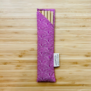 Bamboo Straws - 8 pack (Gift Edition)