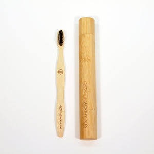 Toothbrush Bamboo Travel Case